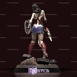 Zombie Wonder Woman 3D Printer Files