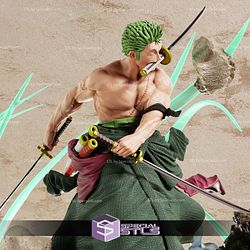 Zoro Holding Sword Diorama 3D Printer Files