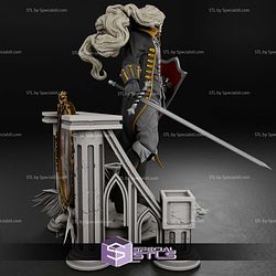 Alucard on Stair Castlevania 3D Printing Models