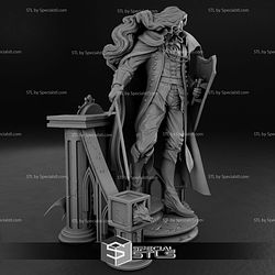 Alucard on Stair Castlevania 3D Printing Models