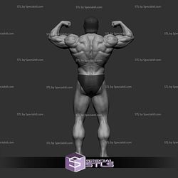 Arnold Schwarzenegger Various Pose NO CUT 3D Printing Models