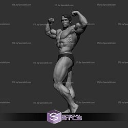 Arnold Schwarzenegger Various Pose NO CUT 3D Printing Models