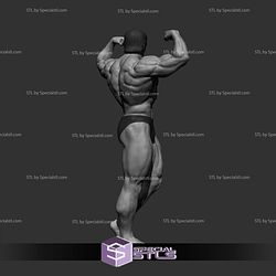 Arnold Schwarzenegger Various Pose NO CUT 3D Printing Models