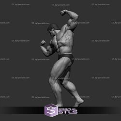 Arnold Schwarzenegger Various Pose NO CUT 3D Printing Models