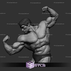 Arnold Schwarzenegger Various Pose NO CUT 3D Printing Models