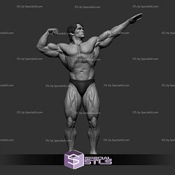 Arnold Schwarzenegger Various Pose NO CUT 3D Printing Models