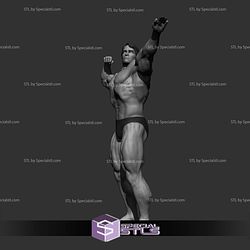 Arnold Schwarzenegger Various Pose NO CUT 3D Printing Models