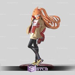 Asuka Fila Figure Evangelion 3D Printing Models