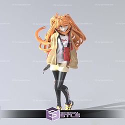 Asuka Fila Figure Evangelion 3D Printing Models