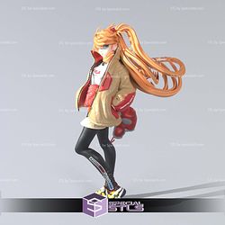 Asuka Fila Figure Evangelion 3D Printing Models