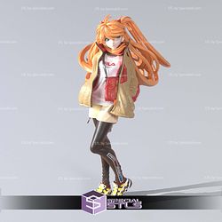 Asuka Fila Figure Evangelion 3D Printing Models