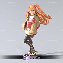 Asuka Fila Figure Evangelion 3D Printing Models