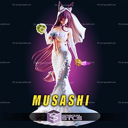 Azur Lane Musashi Wedding 3D Printing Models