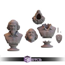 Batman Shakespeare Bust 3D Printing Models