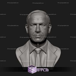 Benjamin Netanyahu Bust 3D Printing Models