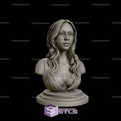 Beyonce Portrait Bust 3D Printing Models