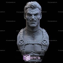 Cable Bust X Men 3D Printing Models