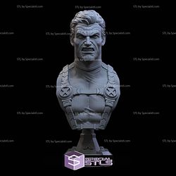 Cable Bust X Men 3D Printing Models