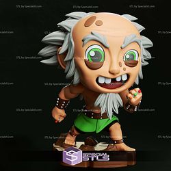 Chibi STL Collection - King Bumi Avatar