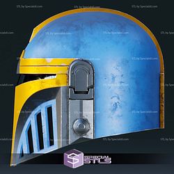 Cosplay STL Files Aran Tal Mandalorian Helmet