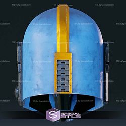 Cosplay STL Files Aran Tal Mandalorian Helmet