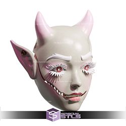 Cosplay STL Files Creepy Doll Mask