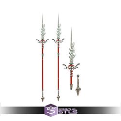 Cosplay STL Files Elden Ring Mesmer Spear