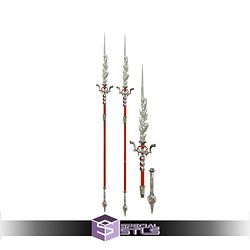 Cosplay STL Files Elden Ring Mesmer Spear