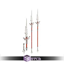 Cosplay STL Files Elden Ring Mesmer Spear