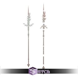 Cosplay STL Files Elden Ring Mesmer Spear