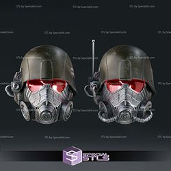 Cosplay STL Files Fallout NCR Ranger Advanced and Elite Helmet