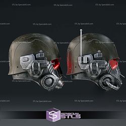 Cosplay STL Files Fallout NCR Ranger Advanced and Elite Helmet