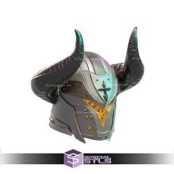 Cosplay STL Files First Descendant Ajax Helmet