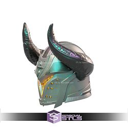 Cosplay STL Files First Descendant Ajax Helmet