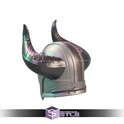 Cosplay STL Files First Descendant Ajax Helmet