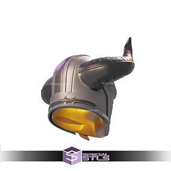 Cosplay STL Files First Descendant Ajax Helmet