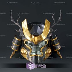 Cosplay STL Files Halo Infinite Kabuto Helmet