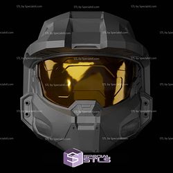 Cosplay STL Files Halo Infinite Master Chief Helmet