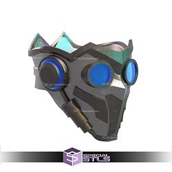 Cosplay STL Files Marvel Rivals Star Lord Mask