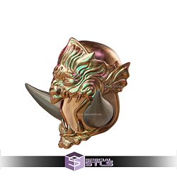 Cosplay STL Files Radahn Helmet