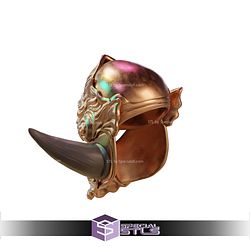 Cosplay STL Files Radahn Helmet