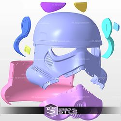 Cosplay STL Files Stormtrooper Classic Helmet