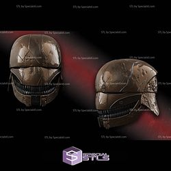 Cosplay STL Files Stranger Qimir helmet