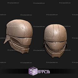 Cosplay STL Files Stranger Qimir helmet