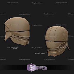 Cosplay STL Files Stranger Qimir helmet