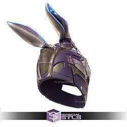 Cosplay STL Files The First Descendant Bunny Helmet