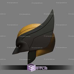 Cosplay STL Files Wolverine Cowl Offical Correct Texture