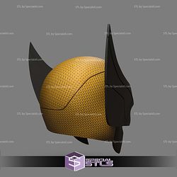 Cosplay STL Files Wolverine Cowl Offical Correct Texture