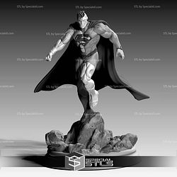 Cyborg Superman Flying 3D Printing Models