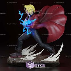 Edward Elric Thunder 3D Printing Models